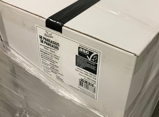 Pangasiusfilet, 120-220gr., ohne Glasur!, ASC zertifiziert