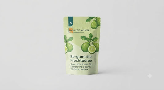 Bergamotte Fruchtpüree 1kg / 100% Frucht für Eisdiele und Gastro / 10x1kg im Karton