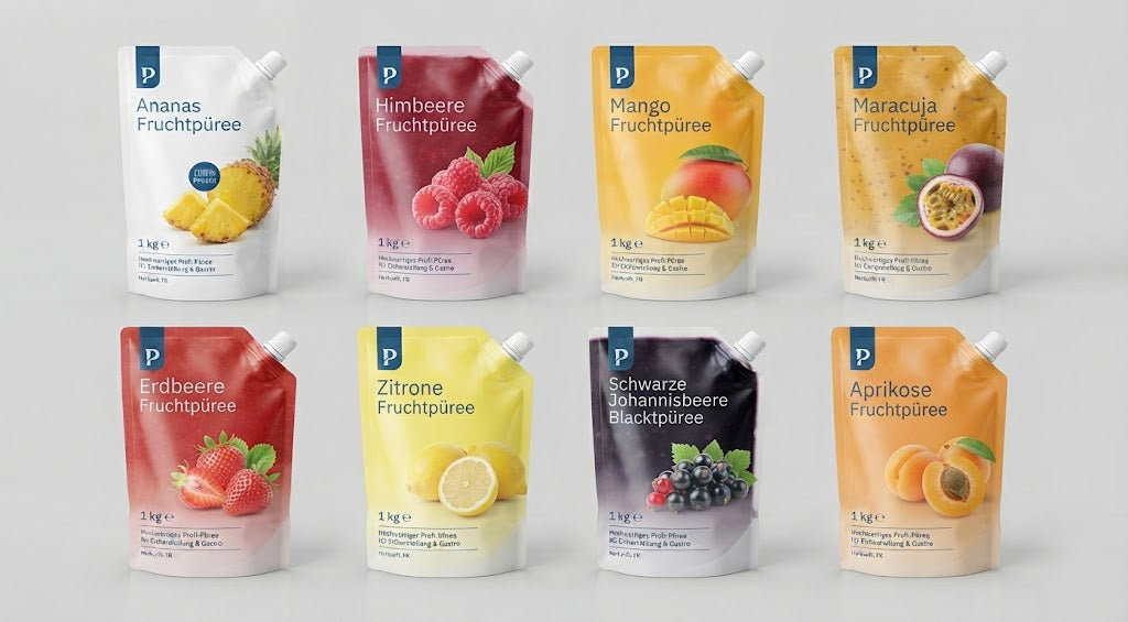 Fruchtpürees Mixedbundle