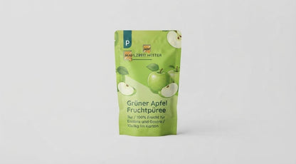 Grüner Apfel Fruchtpüree 1kg / 100% Frucht für Eisdiele und Gastro / 10x1kg im Karton