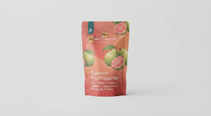 Guaven Fruchtpüree 1kg / 100% Frucht für Eisdiele und Gastro / 10x1kg im Karton