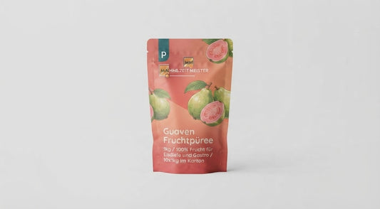 Guaven Fruchtpüree 1kg / 100% Frucht für Eisdiele und Gastro / 10x1kg im Karton