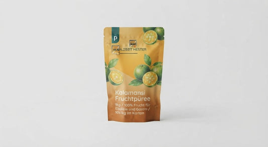 Kalamansi Fruchtpüree 1kg / 100% Frucht für Eisdiele und Gastro / 10x1kg im Karton