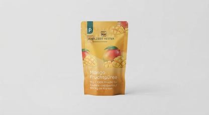 Mango Fruchtpüree 1kg / 100% Frucht für Eisdiele und Gastro / 10x1kg im Karton