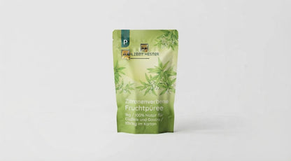 Zitrone verbene Fruchtpüree 1kg / 100% Frucht für Eisdiele und Gastro / 10x1kg im Karton