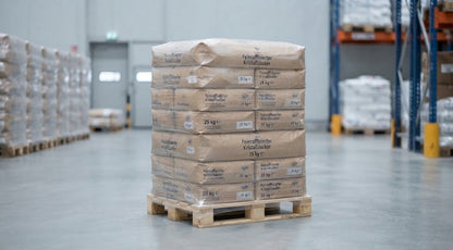 Feinraffinierter Kristallzucker, Industriequalität, 25kg Sack (1.000kg / 40 Säcke auf Palette)