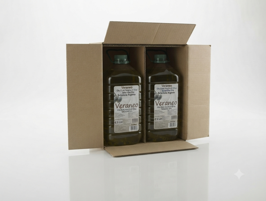 Veraneo Olivenöl nativ extra, (3x5Liter, 55 Kartons, 825L)