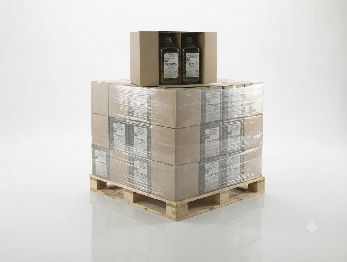 Veraneo Olivenöl nativ extra, (3x5Liter, 55 Kartons, 825L)